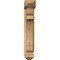 Ekena Millwork Olympic Arts and Crafts Smooth Bracket w/ Offset Brace, Western Red Cedar, 5 1/2"W x 20"D x 32"H BKT0604X20X32OLY03SWR - alternate 3
